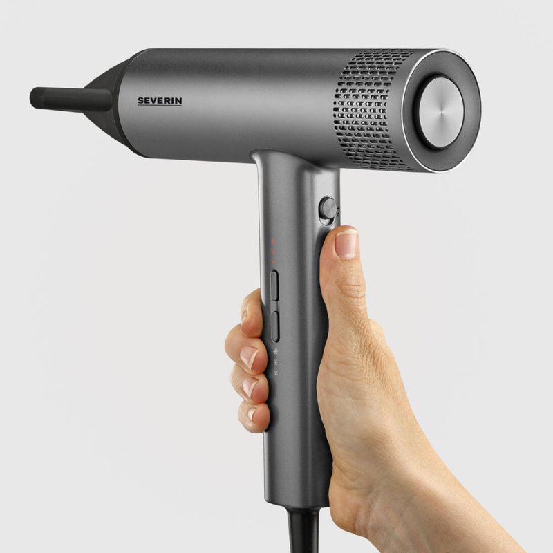 SEVERIN sèche-cheveux S-Style Speed Pro HT 0169, anthracite, 1650-2000 watts, boîtier aluminium